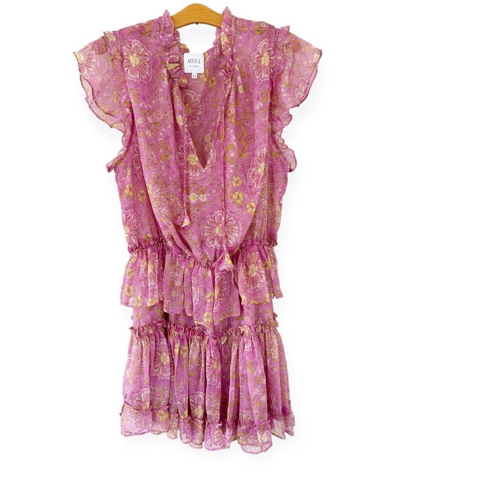 Misa • Lilian Dress Pink Floral